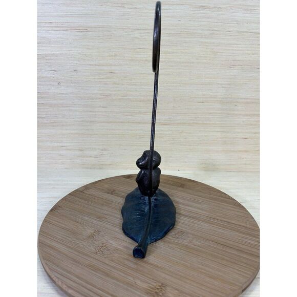 VTG Monkey Leaf Cast Iron Banana Hanger 12" - Picture 4 of 5